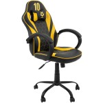 Scaun birou S-185, negru/galben
