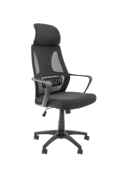 Scaun birou S-186, negru