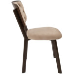 Scaun living C520, Crem, 45x50x90 cm - imagine 2