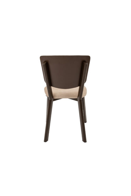 Set masa extensibila T520, crem, 124-152x79x75 cm cu 4 scaune C520, crem - imagine 21