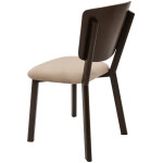 Scaun living C520, Crem, 45x50x90 cm - imagine 5