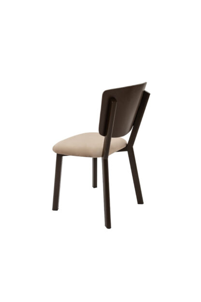 Set masa extensibila T520, crem, 124-152x79x75 cm cu 4 scaune C520, crem - imagine 20