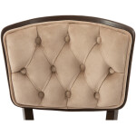 Scaun living C520, Crem, 45x50x90 cm - imagine 6