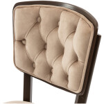 Scaun living C520, Crem, 45x50x90 cm - imagine 7