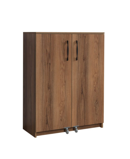 Dulap depozitare mic Demre maro, 92 x 120 cm - imagine 2