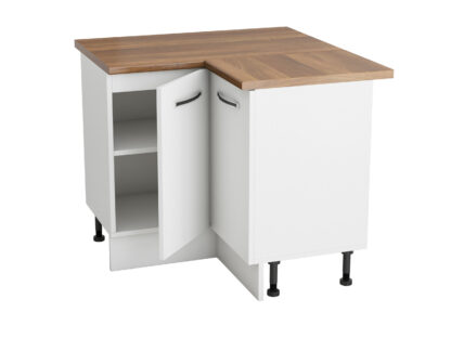 Coltar Alfa, alb, blat termic nuc, PAL, 100x83x60 cm - imagine 4