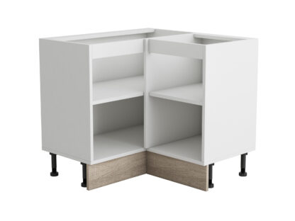 Coltar Alfa, alb sonoma, PAL, 90x81x46 cm - imagine 2