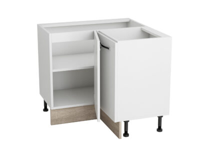 Coltar Alfa, alb sonoma, PAL, 90x81x46 cm - imagine 4
