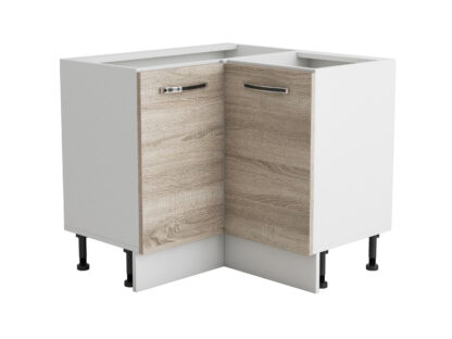 Coltar Alfa, sonoma alb, PAL, 90x81x46 cm