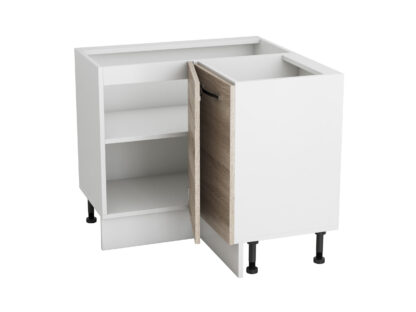 Coltar Alfa, sonoma alb, PAL, 90x81x46 cm - imagine 4