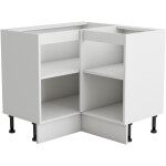 Coltar Alfa, wenge alb, PAL, 90x81x46 cm - imagine 2