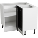 Coltar Alfa, wenge alb, PAL, 90x81x46 cm - imagine 4