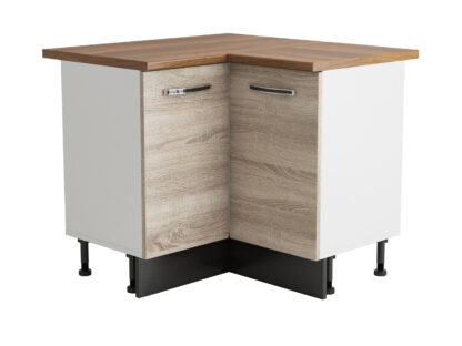 Coltar Alfa, sonoma wenge, blat termic nuc, PAL, 100x83x60 cm