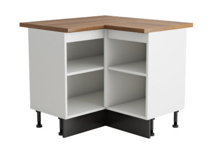 Coltar Alfa, sonoma wenge, blat termic nuc, PAL, 100x83x60 cm - imagine 3