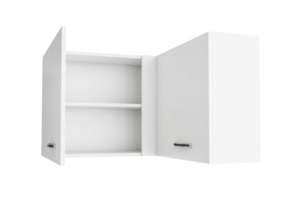 Coltar Alfa, suspendat, alb, PAL, 70x65x30 cm - imagine 4