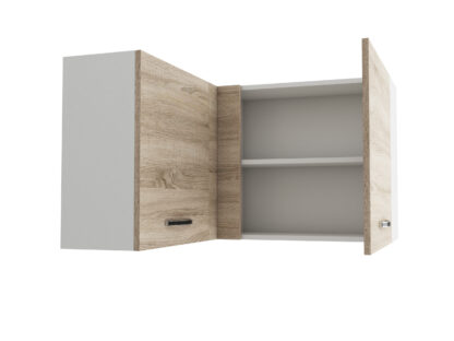 Coltar Alfa, suspendat, sonoma, PAL, 70x65x30 cm - imagine 3