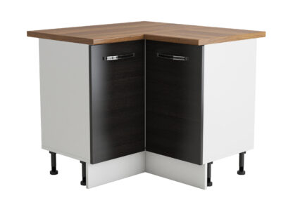 Coltar Alfa, wenge alb, blat termic nuc, PAL, 100x83x60 cm