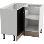 Coltar Alfa, wenge sonoma, PAL, 90x81x46 cm - imagine 2