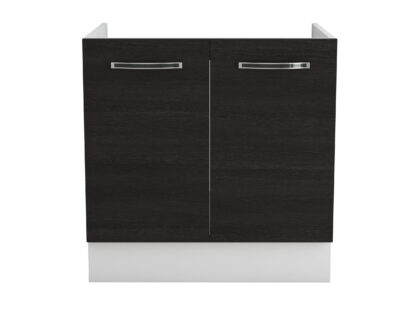 Masca chiuveta, Alfa, wenge alb, PAL, 80x50x81 cm - imagine 2