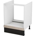 Corp cuptor, Alfa, sonoma wenge, 60x81x46 cm - imagine 3