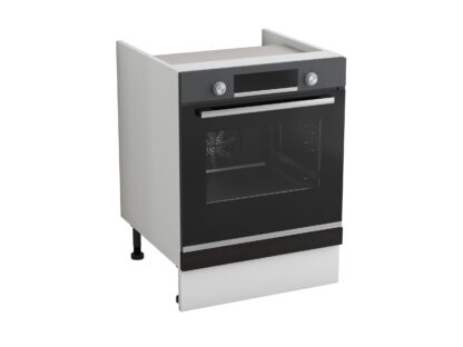 Corp cuptor, Alfa, wenge alb, 60x81x46 cm