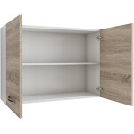 Corp superior, Alfa, sonoma, PAL, 80x65x30 cm - imagine 3