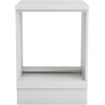 Corp cuptor, Alfa, alb, blat alb, 83x60x60 cm - imagine 2