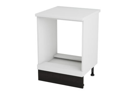 Corp cuptor, Alfa, alb wenge, blat alb, 83x60x60 cm - imagine 3