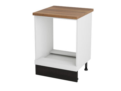Corp cuptor, Alfa, alb wenge, blat termic nuc, 83x60x60 cm - imagine 3