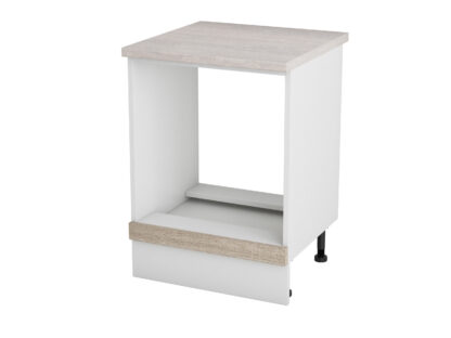 Corp cuptor, Alfa, sonoma alb, blat travertin, 83x60x60 cm - imagine 3