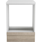 Corp cuptor, Alfa, sonoma, blat alb, 83x60x60 cm - imagine 2