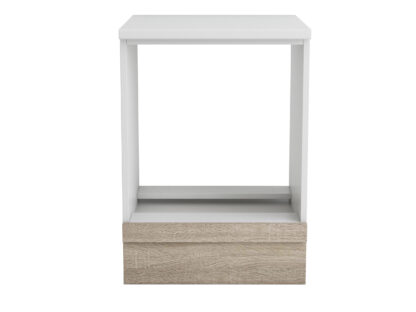 Corp cuptor, Alfa, sonoma, blat alb, 83x60x60 cm - imagine 2