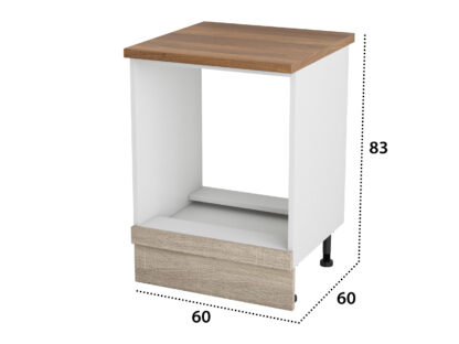 Corp cuptor, Alfa, sonoma, blat termic nuc, 83x60x60 cm - imagine 4