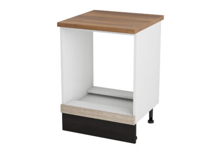 Corp cuptor, Alfa, sonoma wenge, blat termic nuc, 83x60x60 cm - imagine 3