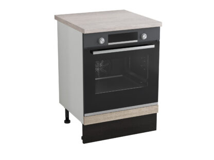 Corp cuptor, Alfa, sonoma wenge, blat travertin, 83x60x60 cm