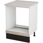 Corp cuptor, Alfa, sonoma wenge, blat travertin, 83x60x60 cm - imagine 3