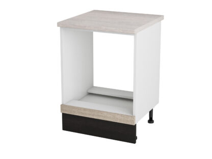 Corp cuptor, Alfa, sonoma wenge, blat travertin, 83x60x60 cm - imagine 3