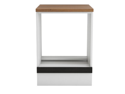 Corp cuptor, Alfa, wenge alb, blat termic nuc, 83x60x60 cm - imagine 2