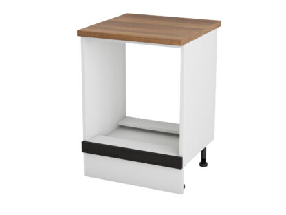 Corp cuptor, Alfa, wenge alb, blat termic nuc, 83x60x60 cm - imagine 3
