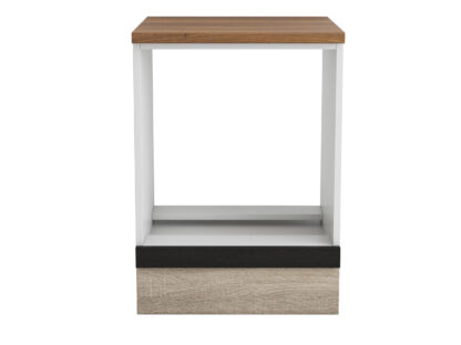 Corp cuptor, Alfa, wenge sonoma, blat termic nuc, 83x60x60 cm - imagine 2