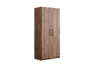 Dulap depozitare Demre, maro, 92x202 cm - imagine 10