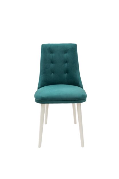 Scaun living, Stela Lux, Albastru, 45x50x86 cm - imagine 2