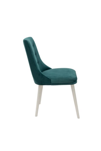 Scaun living, Stela Lux, Albastru, 45x50x86 cm - imagine 3