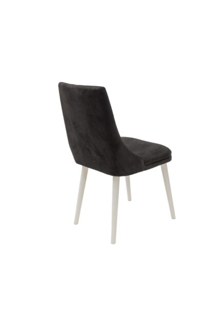 Scaun living, Stela Lux, Negru, 45x50x86 cm - imagine 4