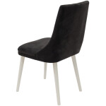Scaun living, Stela Lux, Negru, 45x50x86 cm - imagine 6