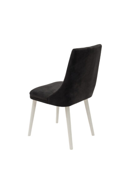 Scaun living, Stela Lux, Negru, 45x50x86 cm - imagine 6