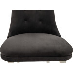 Scaun living, Stela Lux, Negru, 45x50x86 cm - imagine 8