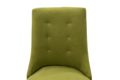 Scaun living, Stela Lux, Verde, 45x50x86 cm - imagine 7