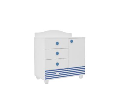 Dormitor tineret, Aqua Marine, MDF - imagine 7