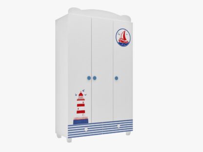 Dormitor tineret, Aqua Marine, MDF - imagine 10